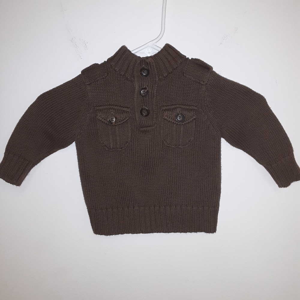 Old Navy baby boy sweatshirt size 6-12 months